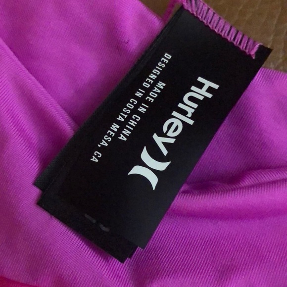 HURLEY (L) Party Wave Cheeky French swim bottom - Picture 3 of 12